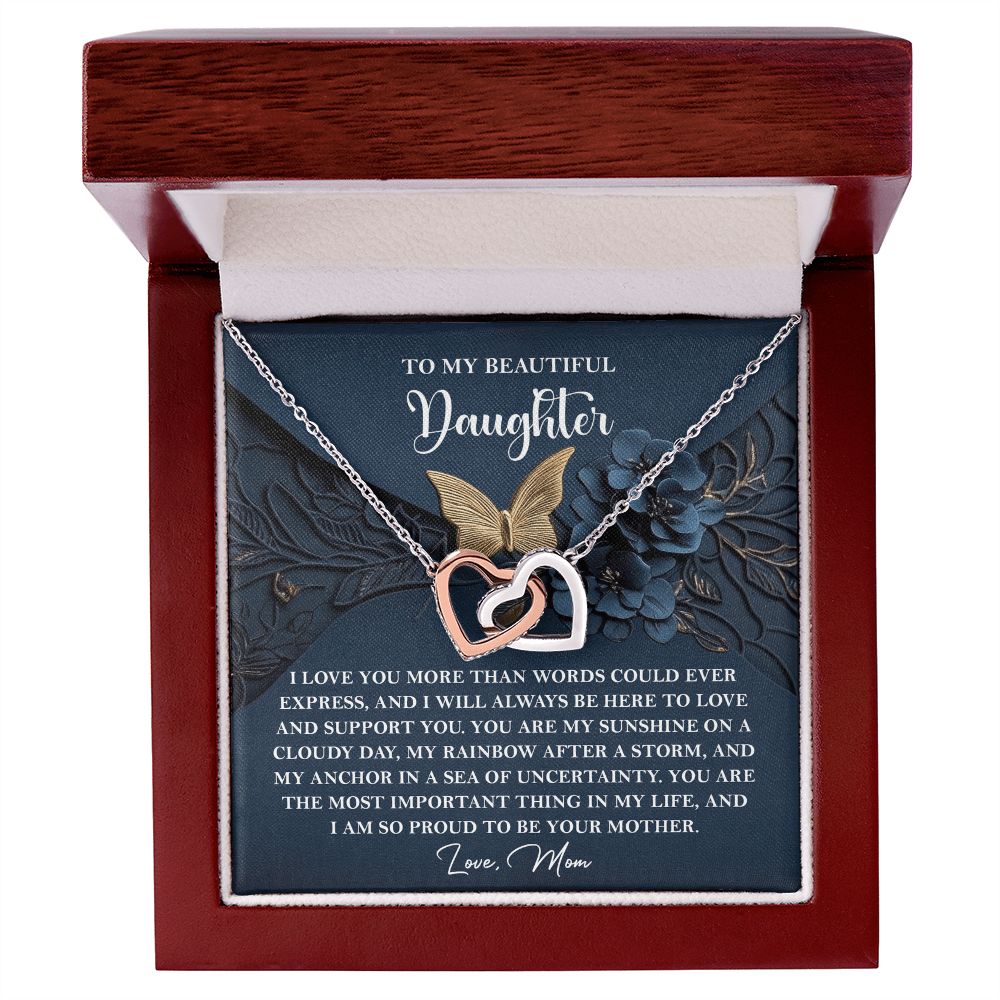 Daughter, Best Gift In My Life Necklace - Treasure Gift