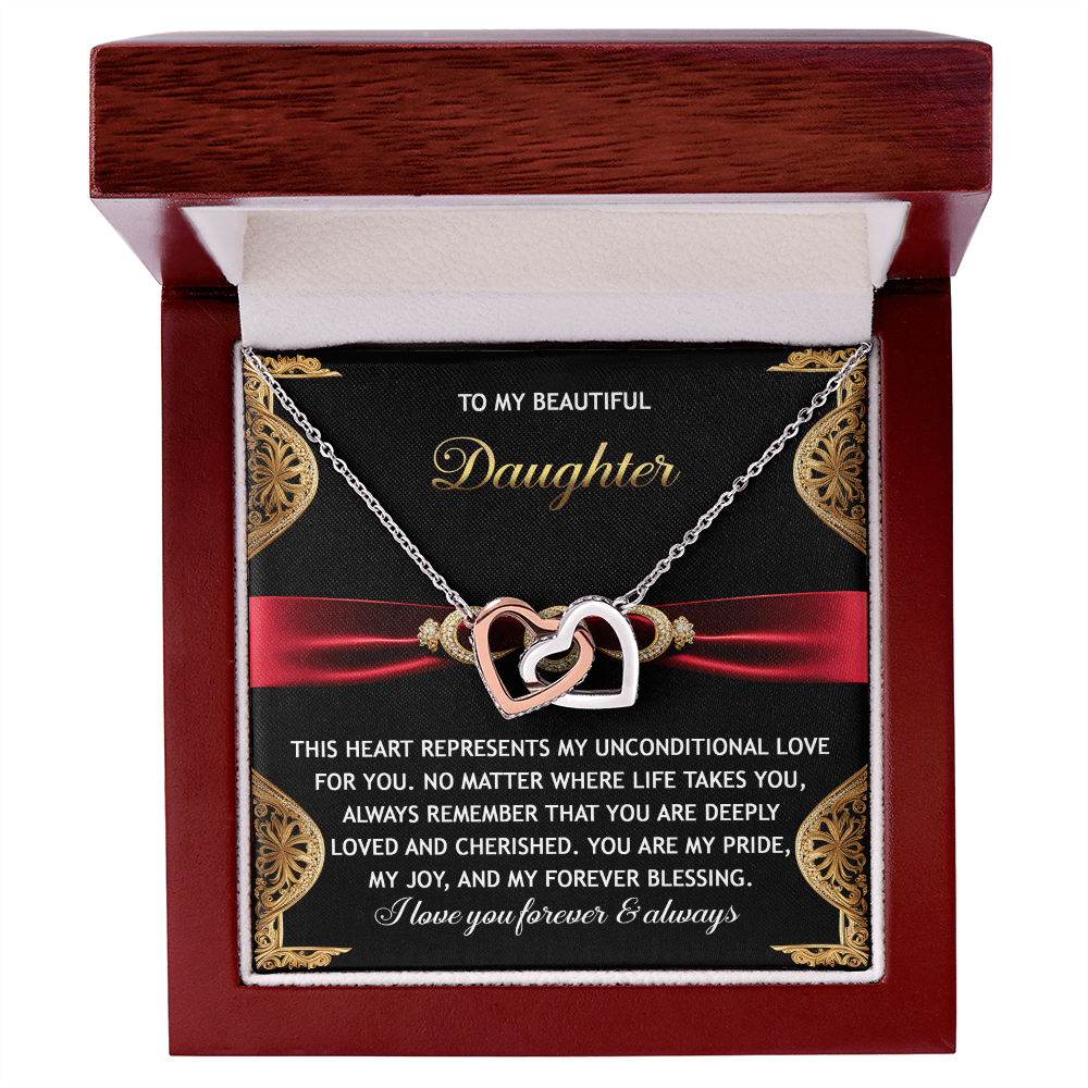 Daughter, My Endless Love For You Necklace - Gift