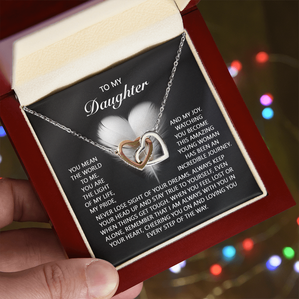 Daughter, Always In Your Heart Necklace - Keepsake Gift