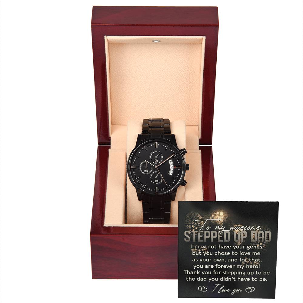 Stepdad-Be The Dad-Metal Chronograph