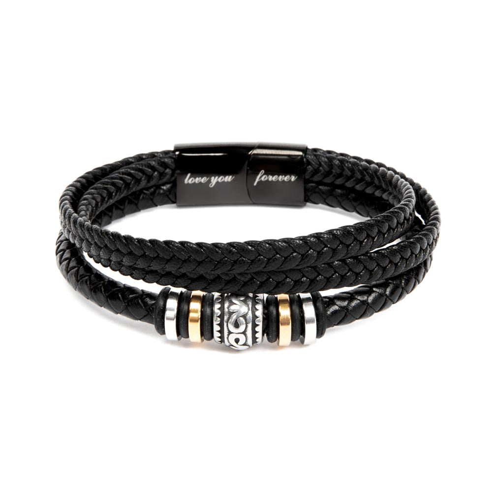 To My Dad Gift - Love You Forever Bracelet