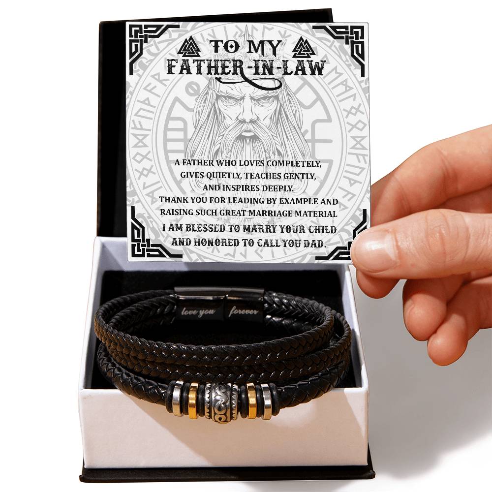 Father-in-Law-Leading By Example-Bracelet