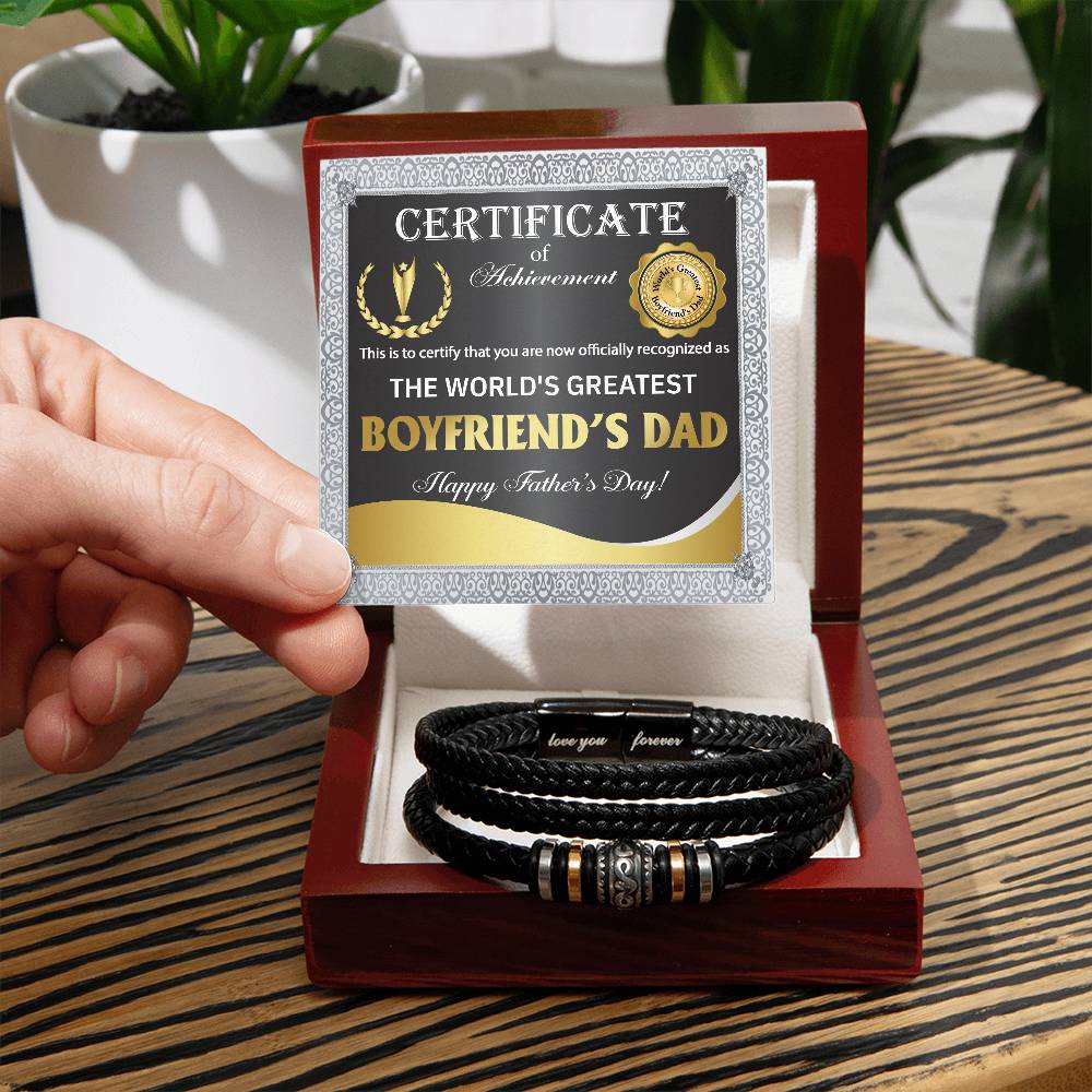 Boyfriend_s Dad-Officially Recognized -Bracelet