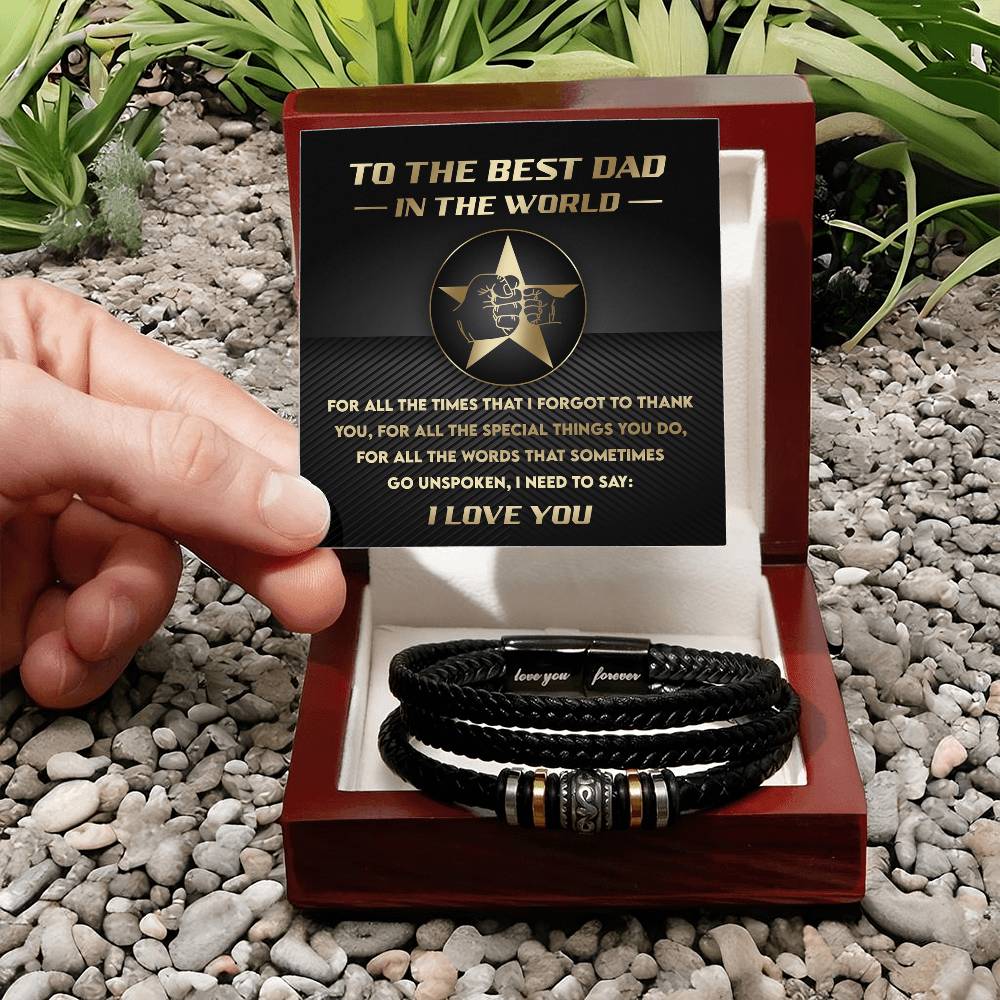 To The Best Dad In the World - Bracelet