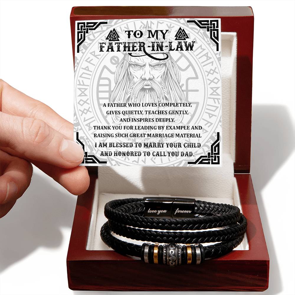 Father-in-Law-Leading By Example-Bracelet