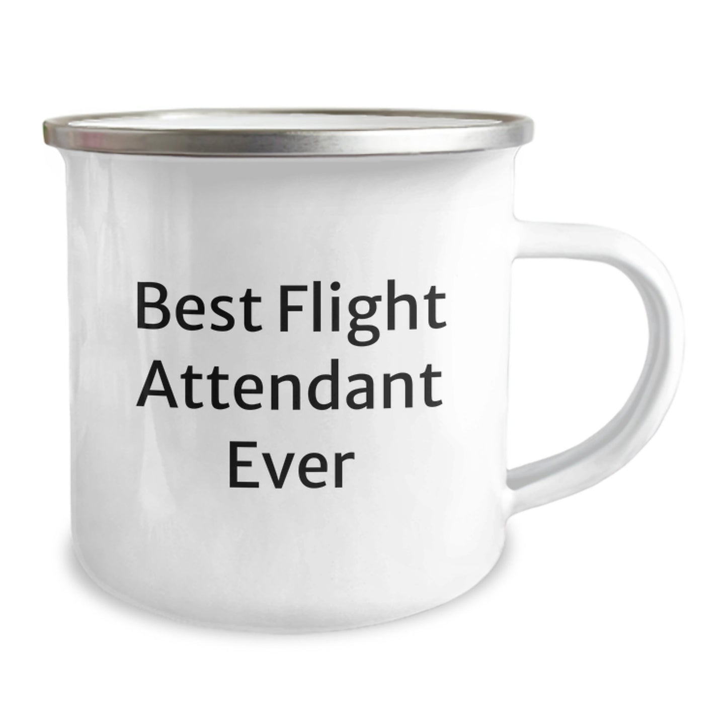 Funny Flight Attendant Gifts from Friends for Best Flight Attendant Ever Camping Mug, Graduation Unique Gifts - Image 2