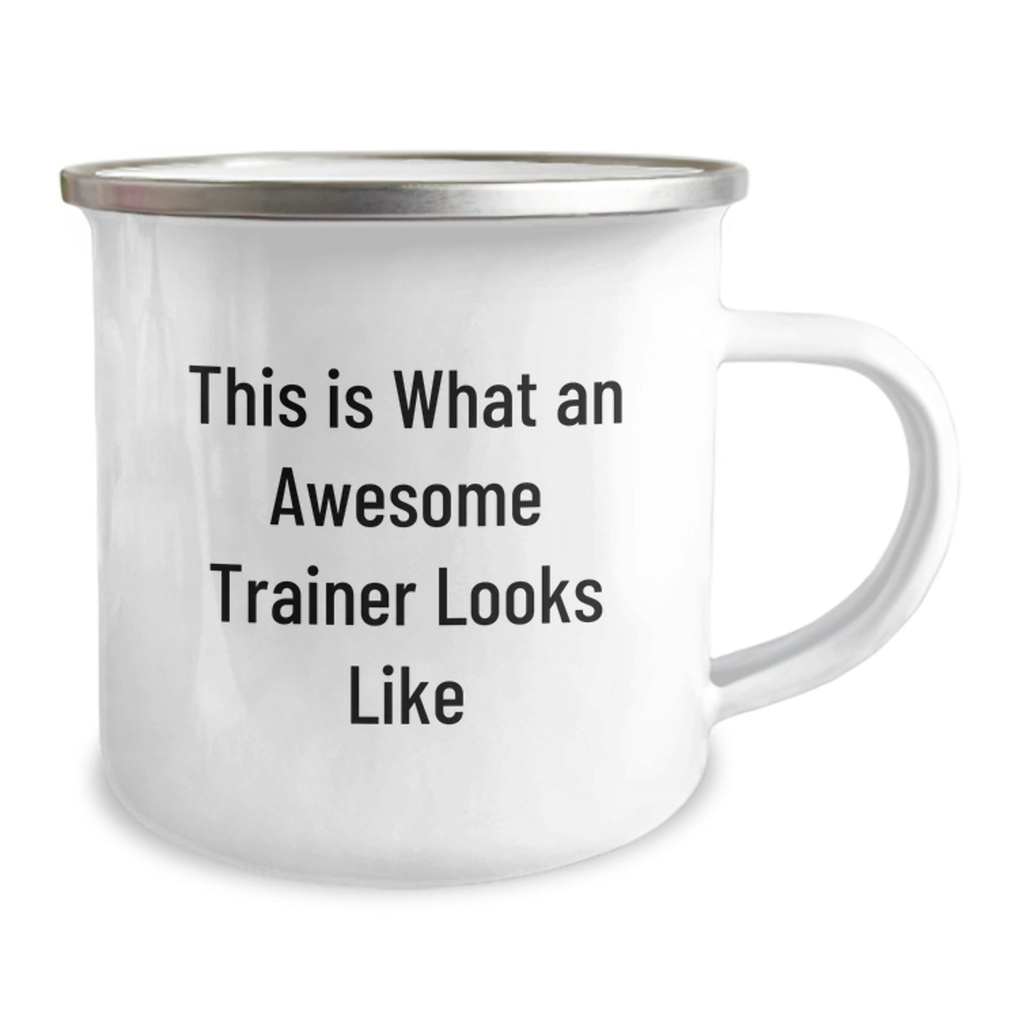 Funny Trainer Gifts from Men, Awesome Trainer Camping Mug for Valentine's Unique Gifts, This Is What An Awesome Trainer Looks Like - Image 2