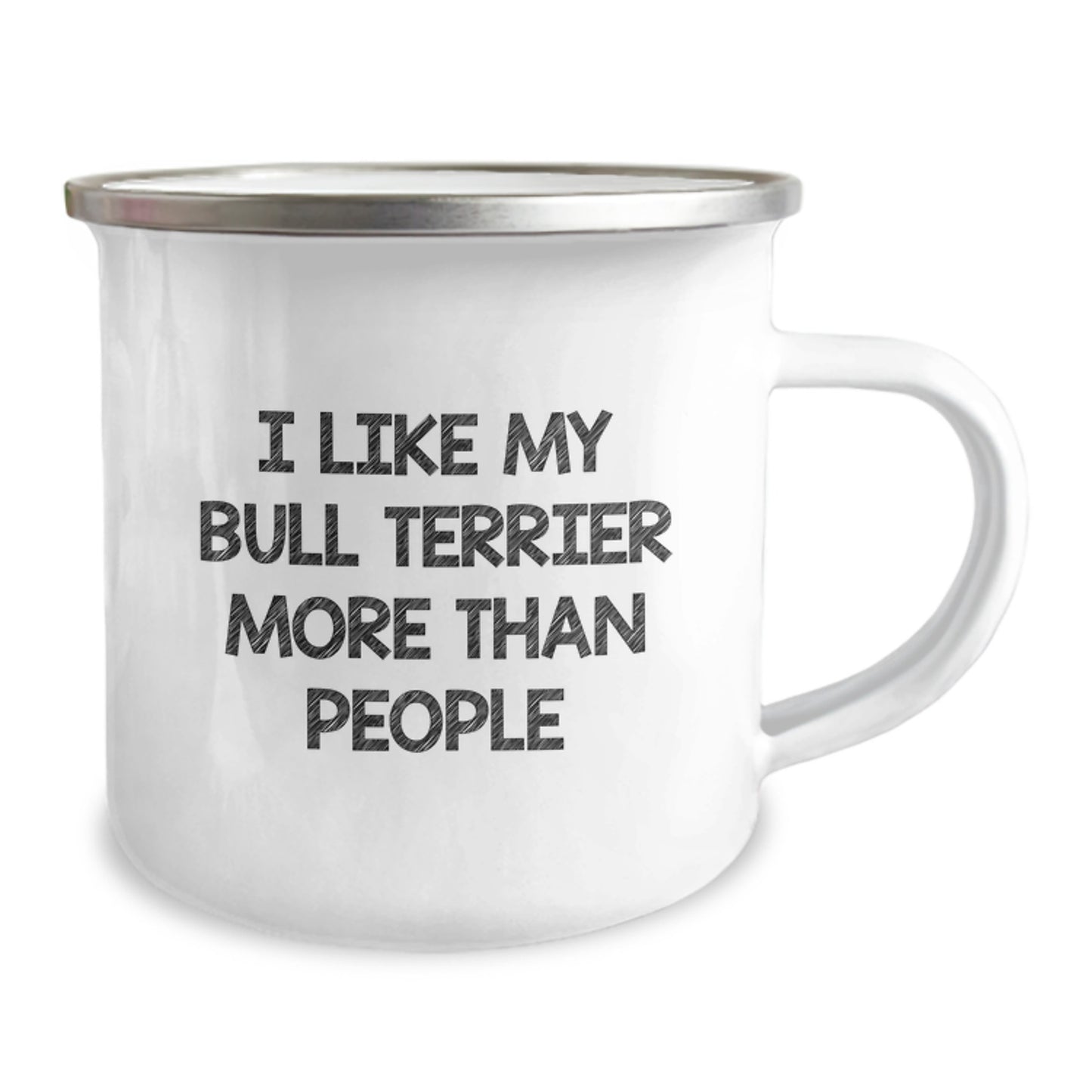 Funny Bull Terrier Dog Lover Gifts from Friends to Bull Terrier Dog Owners, Valentine's Unique, Camping Mug for Men, Women and Family - Image 2
