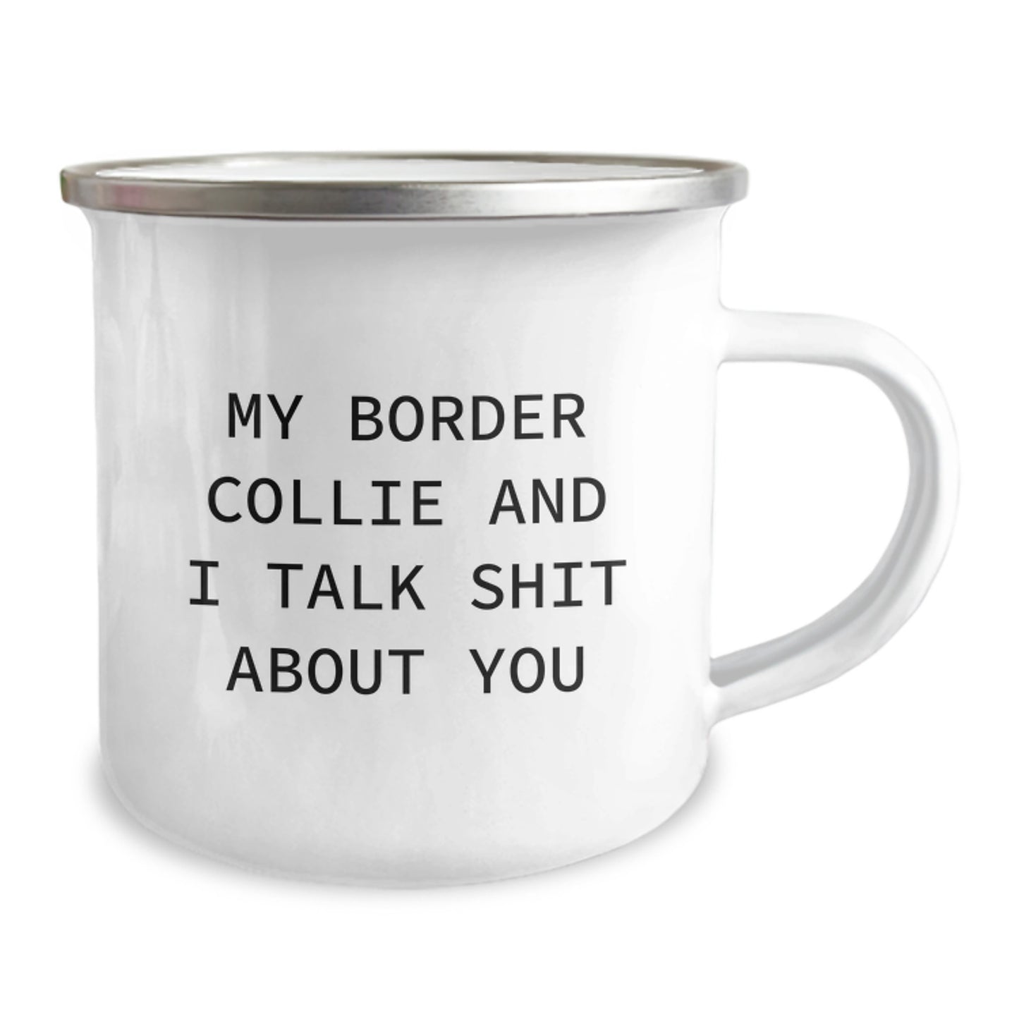 Funny Border Collie Dog Gifts from Men to Women, Camping Mug, Valentine's Unique Gifts - Image 2