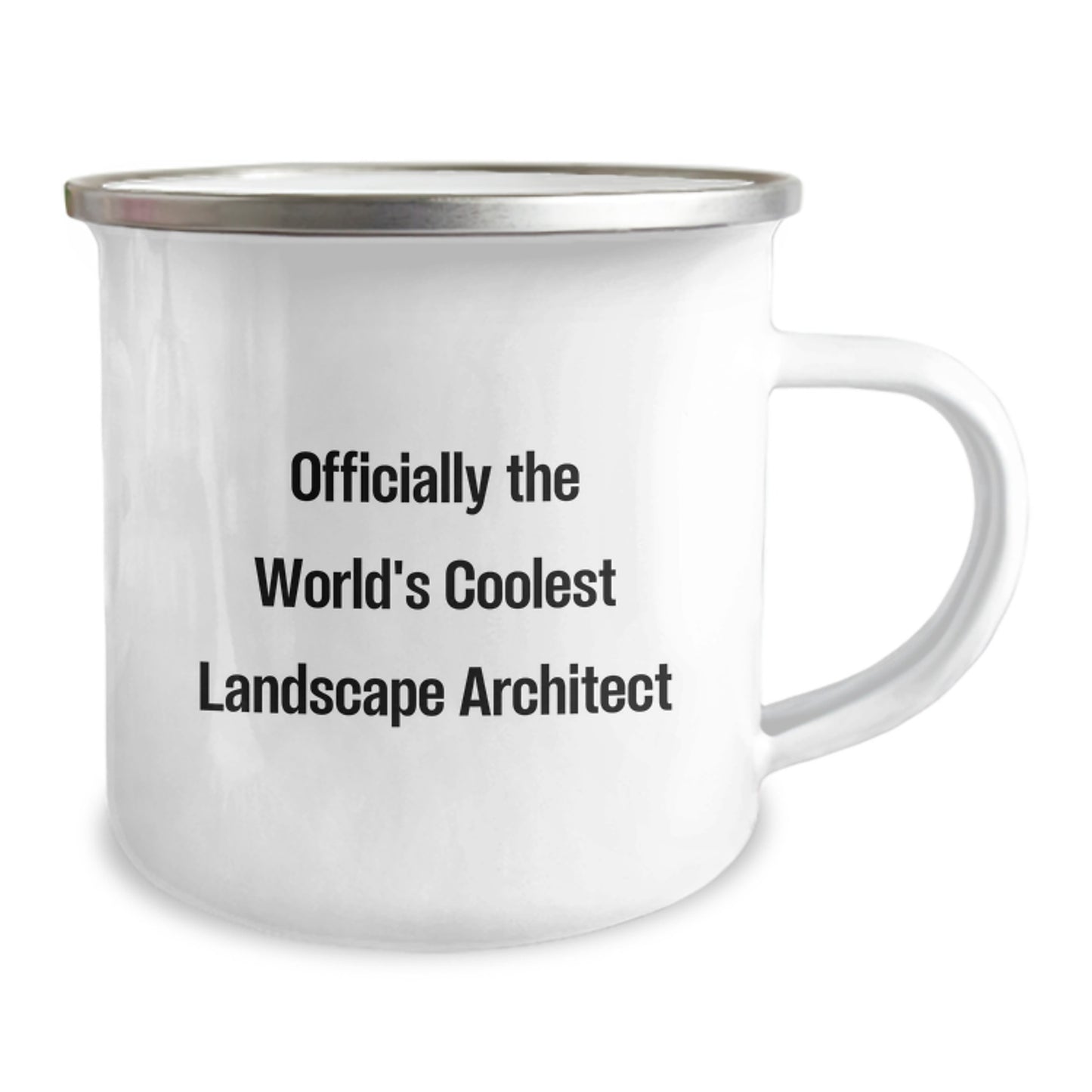 Funny Landscape Architect Gifts for Men, Christmas Unique Mugs for Landscape Architect Friends, Officially The World's Coolest Landscape Architect Quote - Image 2