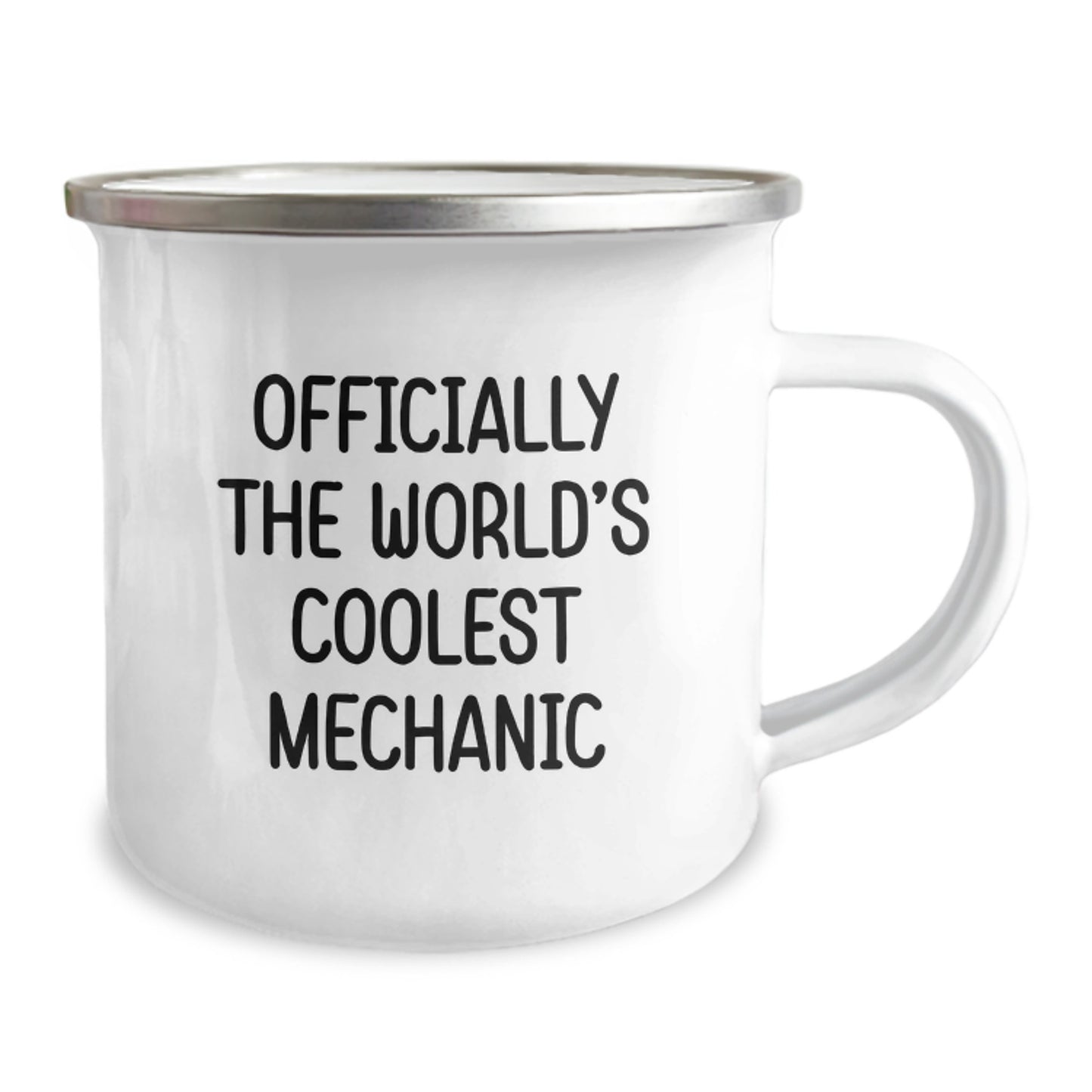 Funny Mechanic Gifts - Officially The World's Coolest Mechanic Quote, Camping Mug for Mechanic, Graduation Unique Gifts from Friends, Family, Coworkers, Gifts for Mechanic, Men, Women - Image 2