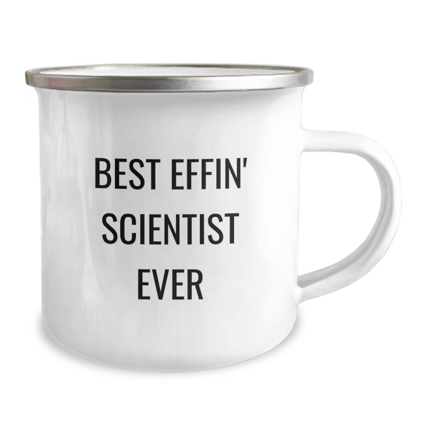 Funny Scientist Camping Mug Gifts from Friends for Best Effin' Scientist Ever - Image 2