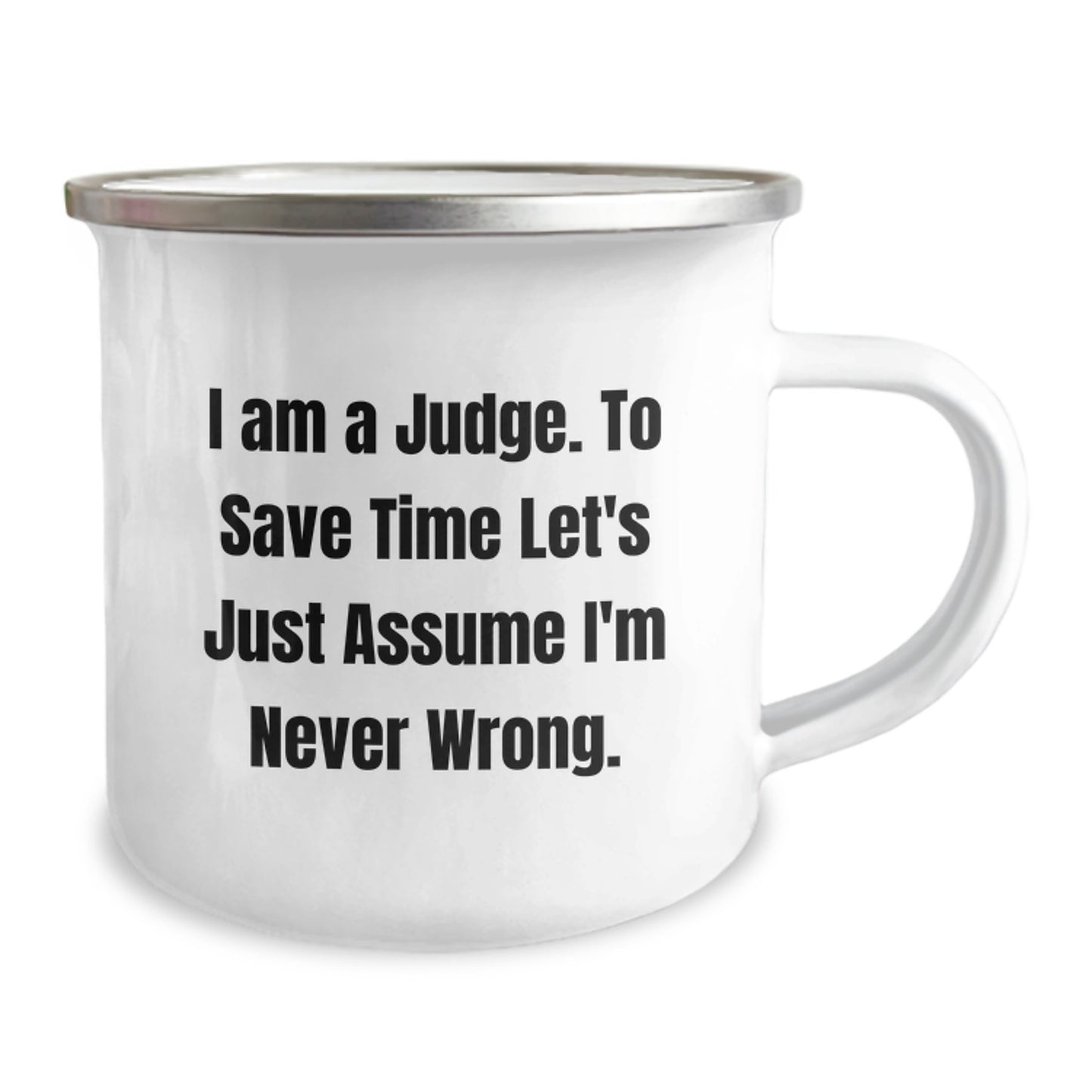 Funny Judge Gifts, Unique Camping Mugs for Judge Lovers, Christmas Unique Gifts from Friends to Judge - Image 2
