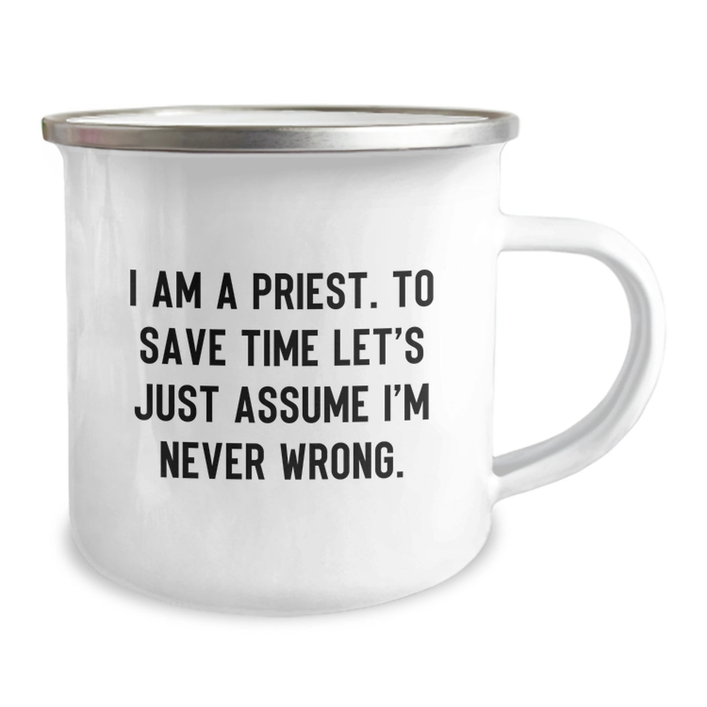 Funny Priest Camping Mug Gifts for Priest, Men, or Family Members this Christmas Unique Presents - Image 2
