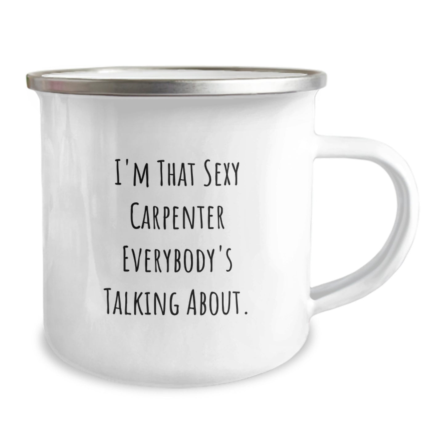 Funny Sexy Carpenter Gifts from Friends, Men, Women to Carpenter Men for Christmas Unique Camping Mug - Image 2