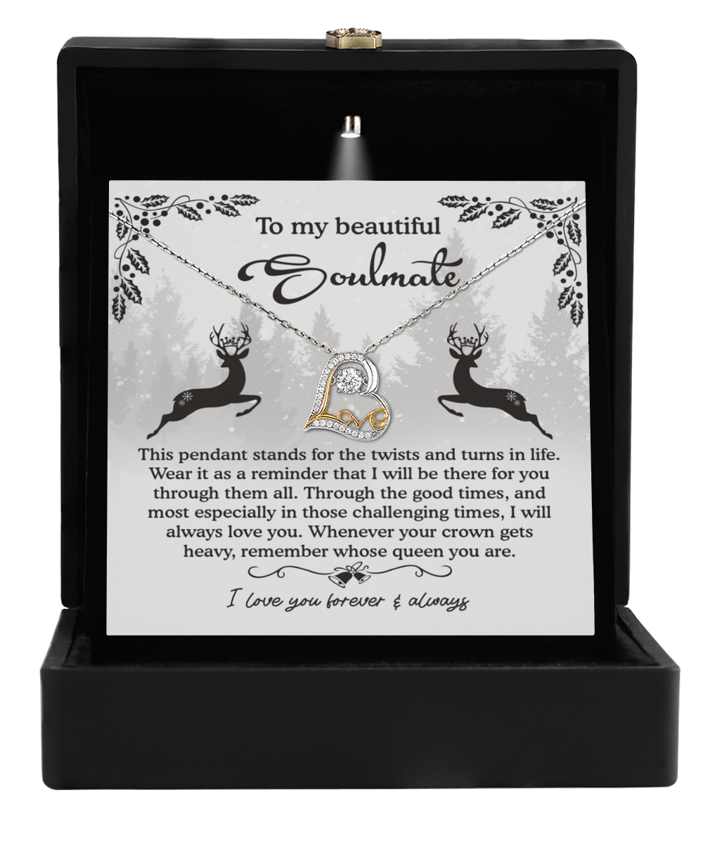Soulmate-A Reminder Love Dancing Necklace