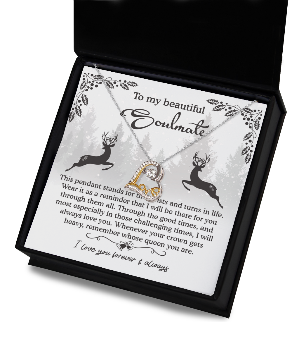Soulmate-A Reminder Love Dancing Necklace