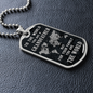 To The World You Are A Grandfather, Grandpa Birthday Gift, Dad Grandpa , Present For Grandfathers, New Grandpa Tag Necklace For Men - DTGFR