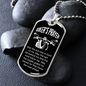 Gifts For Him Boyfriend Grandson Brother Husband Grandfather Son Dad, Necklace Pendant Men, Necklace Metal For Men - DTBPFM