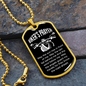 Gifts For Him Boyfriend Grandson Brother Husband Grandfather Son Dad, Necklace Pendant Men, Necklace Metal For Men - DTBPFM