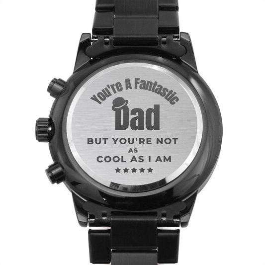 Fantastic Dad, Fathers Day Gift From Son, Bonus Dad Fathers Day, Step Dad Fathers Day Gift, Fathers Day Gift Family, Dad Watch, Birthday Gift Dad