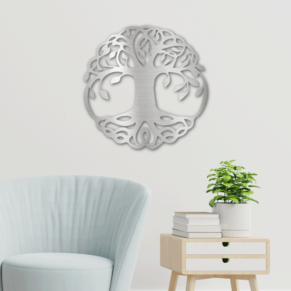 Tree Of Life, Gift for Her, Door Hanging, Metal Wall Hanging, Gift for Him, Wall Decoration, Living Room Wall Art