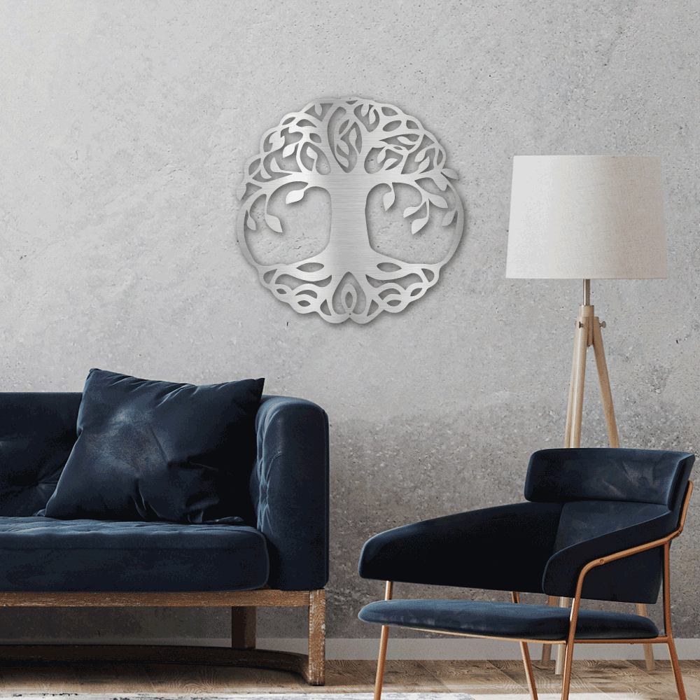 Tree Of Life, Gift for Her, Door Hanging, Metal Wall Hanging, Gift for Him, Wall Decoration, Living Room Wall Art