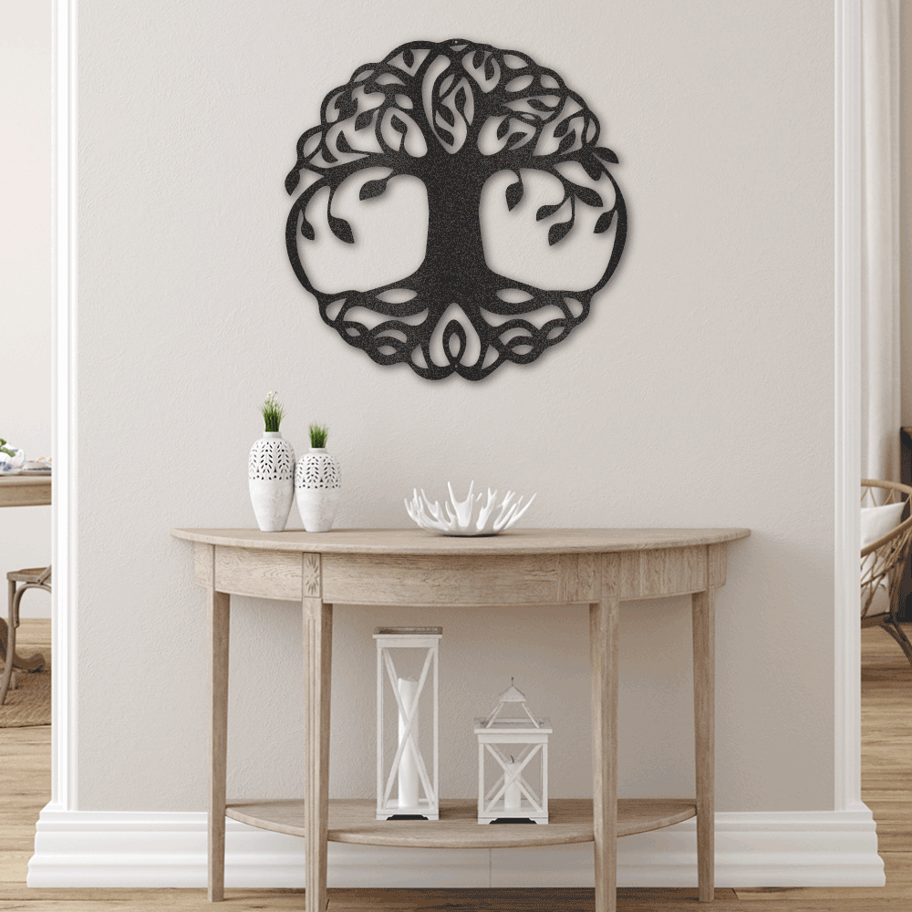 Tree Of Life, Gift for Her, Door Hanging, Metal Wall Hanging, Gift for Him, Wall Decoration, Living Room Wall Art