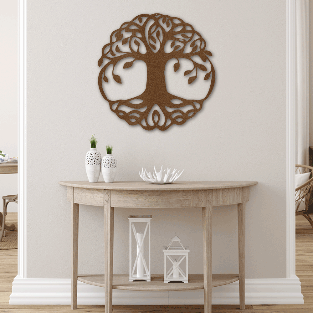 Tree Of Life, Gift for Her, Door Hanging, Metal Wall Hanging, Gift for Him, Wall Decoration, Living Room Wall Art