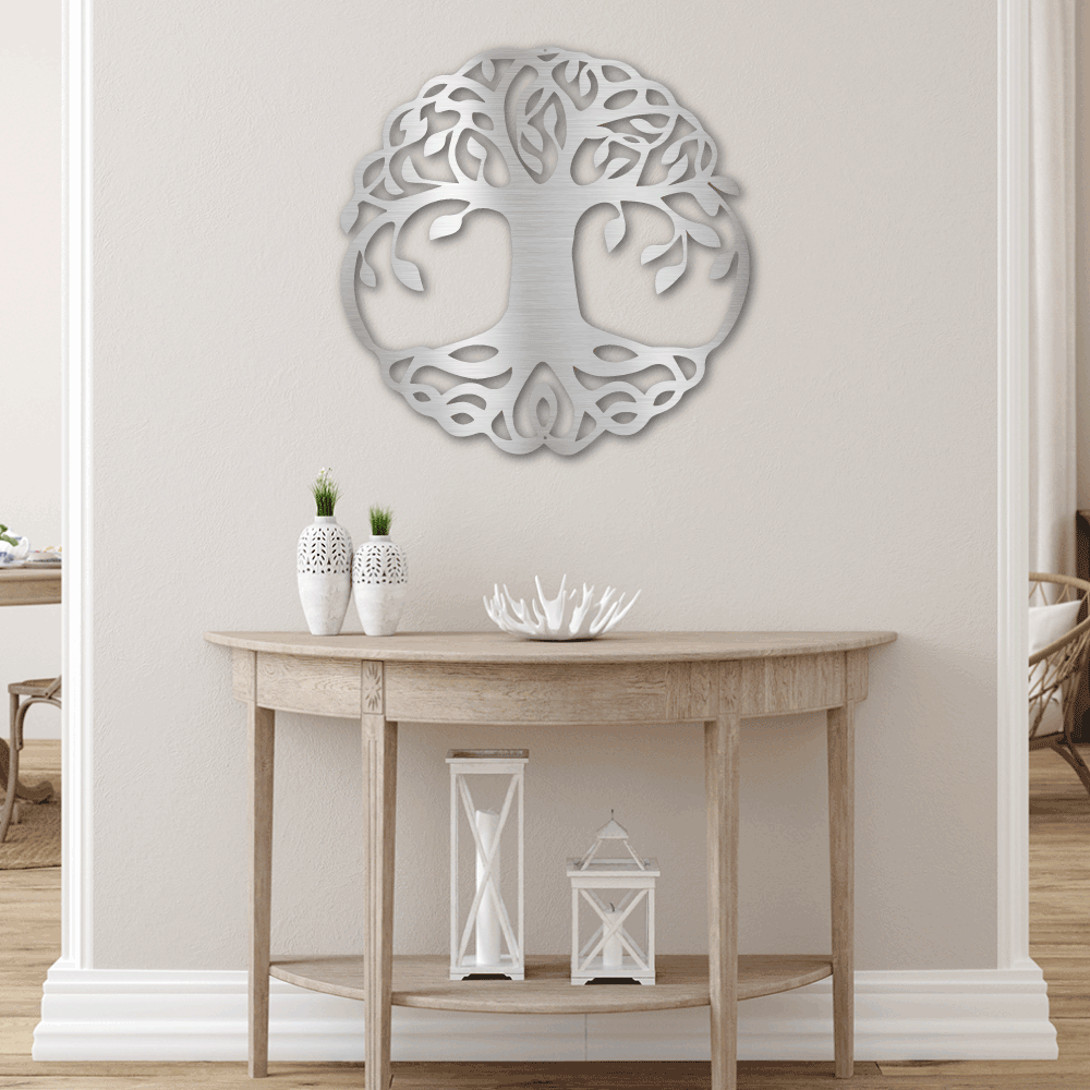 Tree Of Life, Gift for Her, Door Hanging, Metal Wall Hanging, Gift for Him, Wall Decoration, Living Room Wall Art