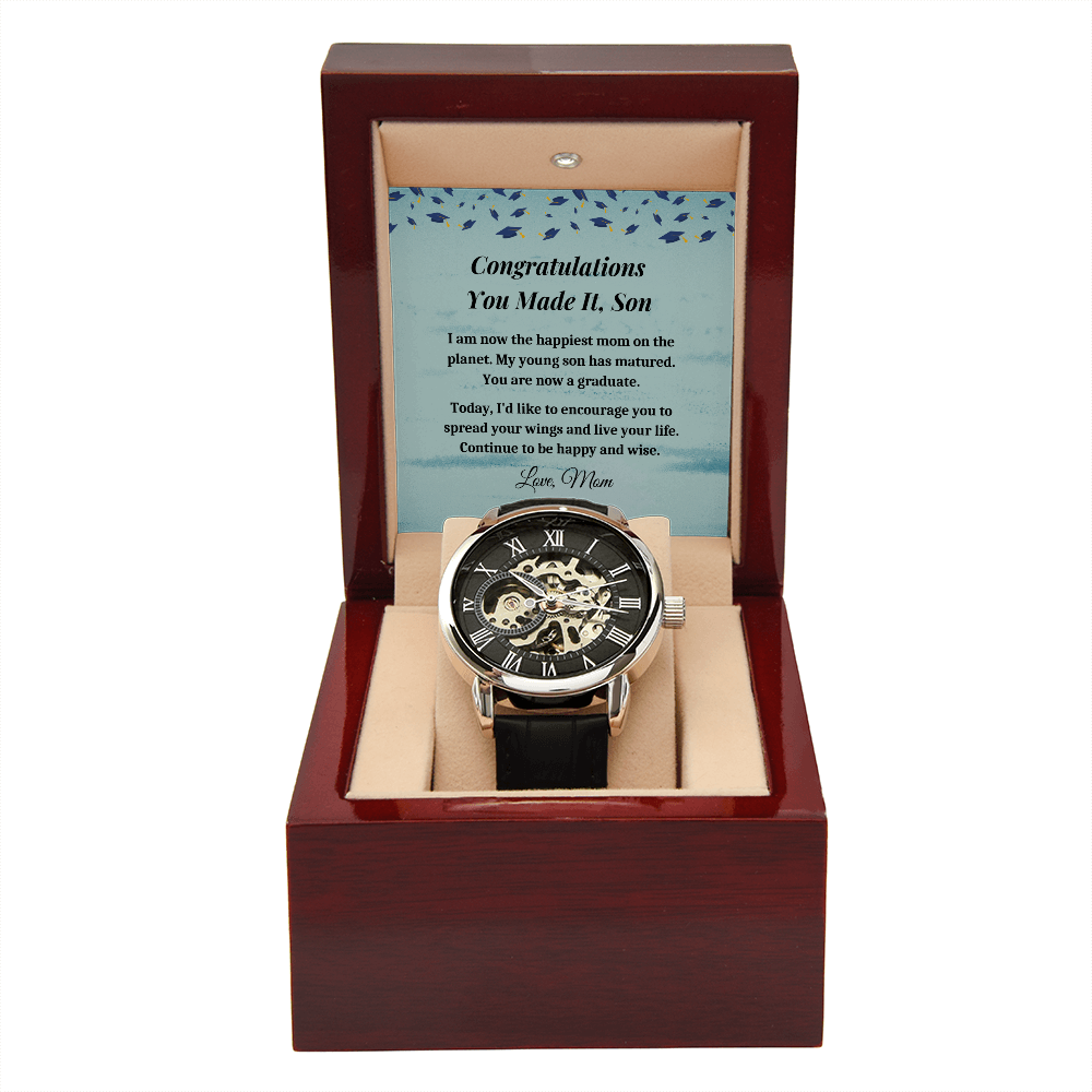 Graduation Gifts 2022 graduation, Son Graduation Day, College Graduation, Graduation Gift High School Boy, Special Gift For Son - SFM01