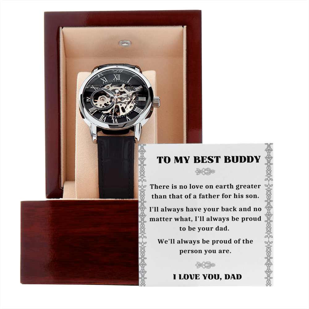 Special Gift For Son, Birthday For Son, Gift For Teen Son, Watch For Son, A Gift For My Son, Wedding Gift For Son, Watch For Men-SFD03OW