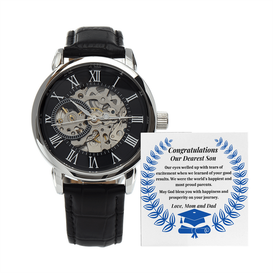 Special Gift For Son, Graduation Gift High School Boy, College Graduation, Watch For Men - SFP01A