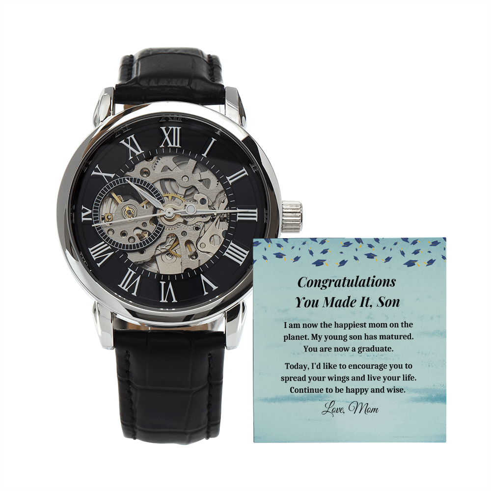 Graduation Gifts 2022 graduation, Son Graduation Day, College Graduation, Graduation Gift High School Boy, Special Gift For Son - SFM01