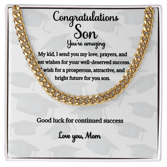 Son Graduation, Graduation Gifts 2022, Graduation Gift Him, Graduation Gift High School Boy - SFM01A