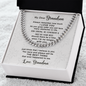 Grandma's Gift For Grandson, Gift For Grandson Grandma Gift, Grandson Birthday, Granny's Little Man, Grandson Gift -GRNDSFGRMA