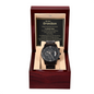 Gifts For Grandson, Watch For Men, Grandson Keepsake, Christmas Gift for Grandson, Grandson Birthday Gifts-GRNDSPABC