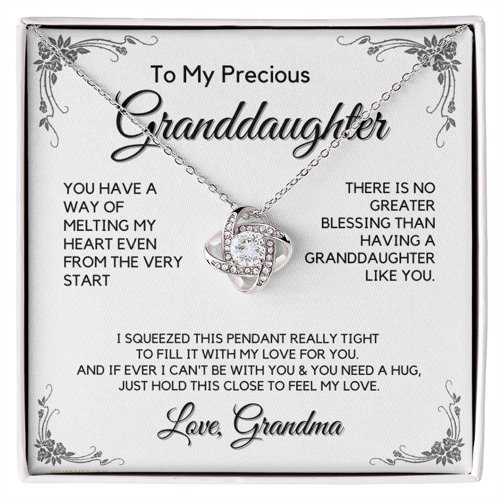 Granddaughter Gifts from Grandma, Gift for Graduation, Birthday, Mother's Day, Anniversary, 14K Necklace, lkeGDFGM21