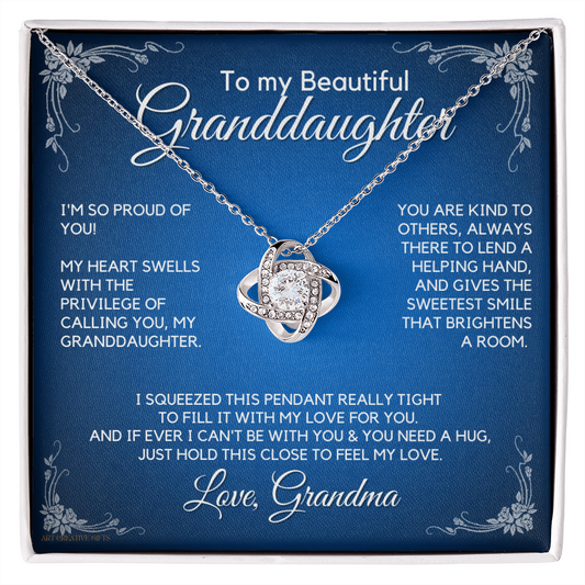 Granddaughter Gifts from Grandma, Gift for Graduation, Birthday, Mother's Day, Anniversary, 14K Necklace, lkeGDFGM29