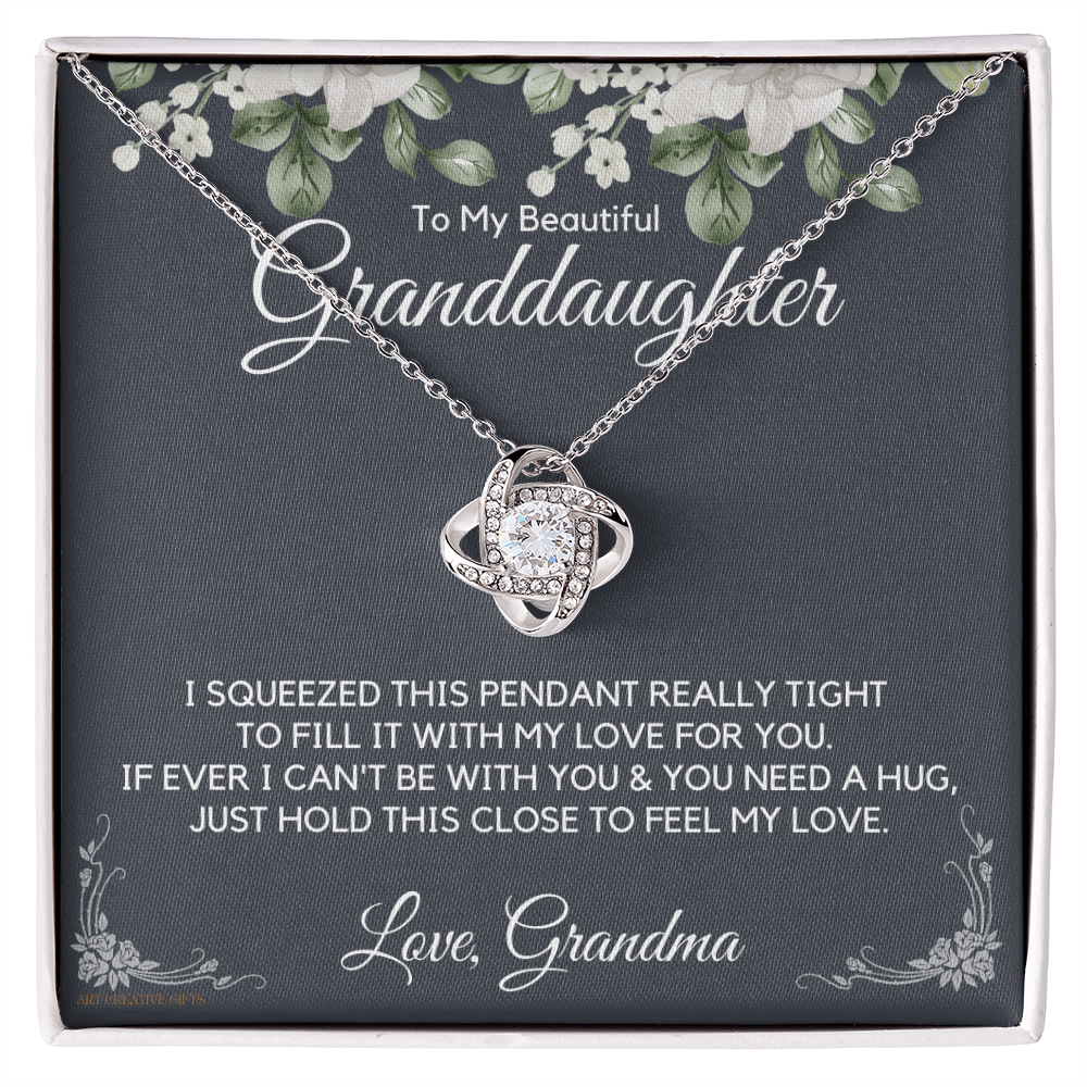 Granddaughter Gifts from Grandma, Gift for Graduation, Birthday, Mother's Day, Anniversary, 14K Necklace, lkeGDFGM31