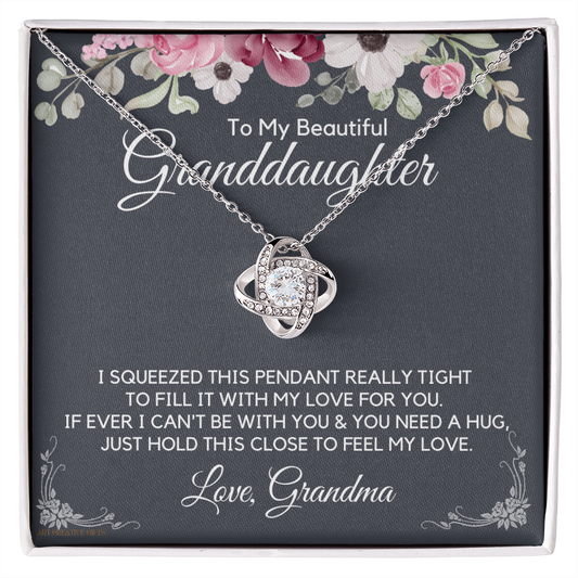 Granddaughter Gifts from Grandma, Gift for Graduation, Birthday, Mother's Day, Anniversary, 14K Necklace, lkeGDFGM30