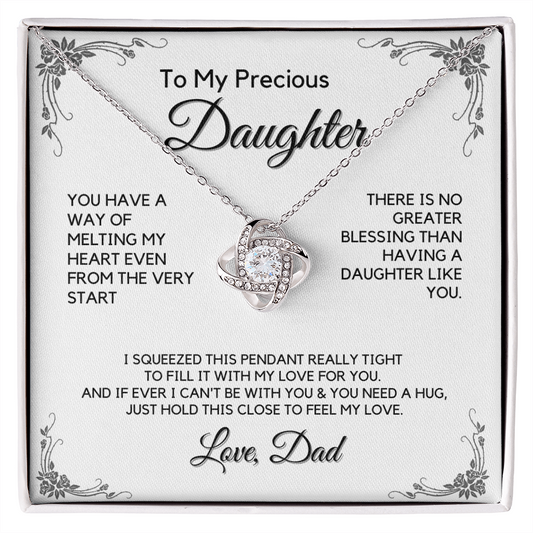 Daughter Gift from Dad, Daughter Graduation Gift, Father Daughter Gift, College Grad Gift, Graduation Present, 14K Necklace aDFD01