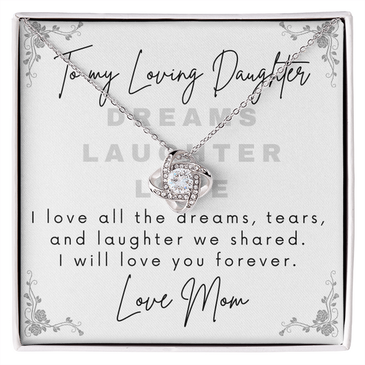 Daughter Gift From Mom, Loving Gift from Mom to Daughter, Gift for Graduation, Birthday, Mothers Day aDFM01A