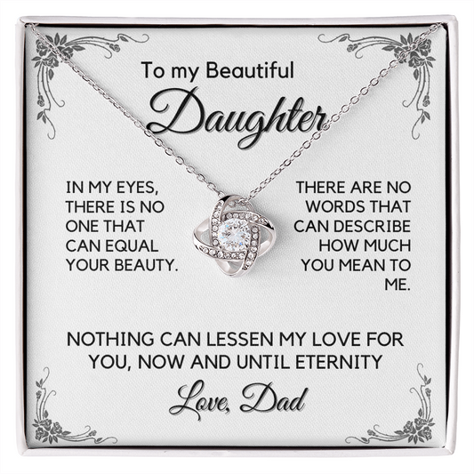 Daughter Gift from Dad, Daughter Graduation Gift, Father Daughter Gift, College Grad Gift, Graduation Present, 14K Necklace aDFD03A