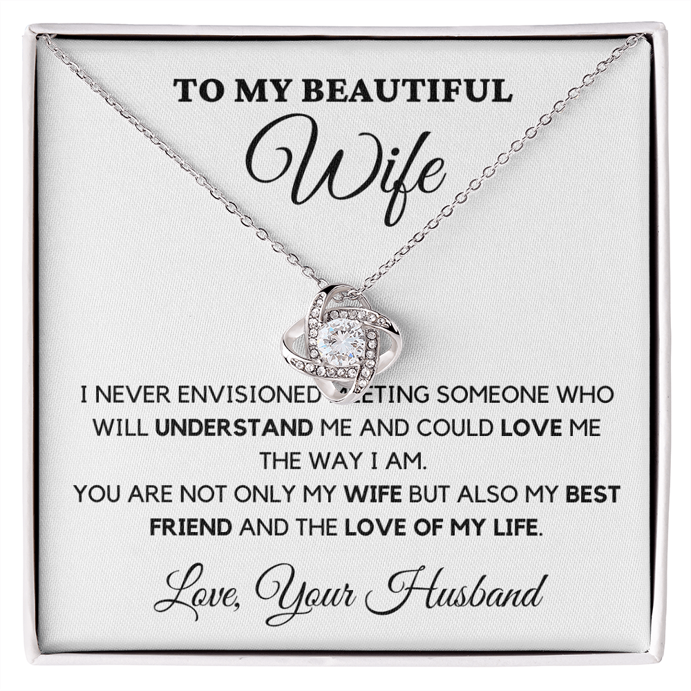 My Wife - My Best Friend - Necklace wfh-13