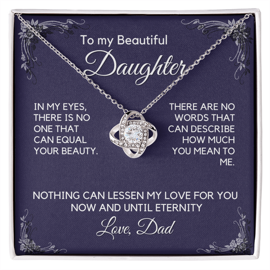 Daughter Gift from Dad, College High School Graduation, Daughter Birthday Jewelry Gift From Dad, Present for Daughter keDFD03B