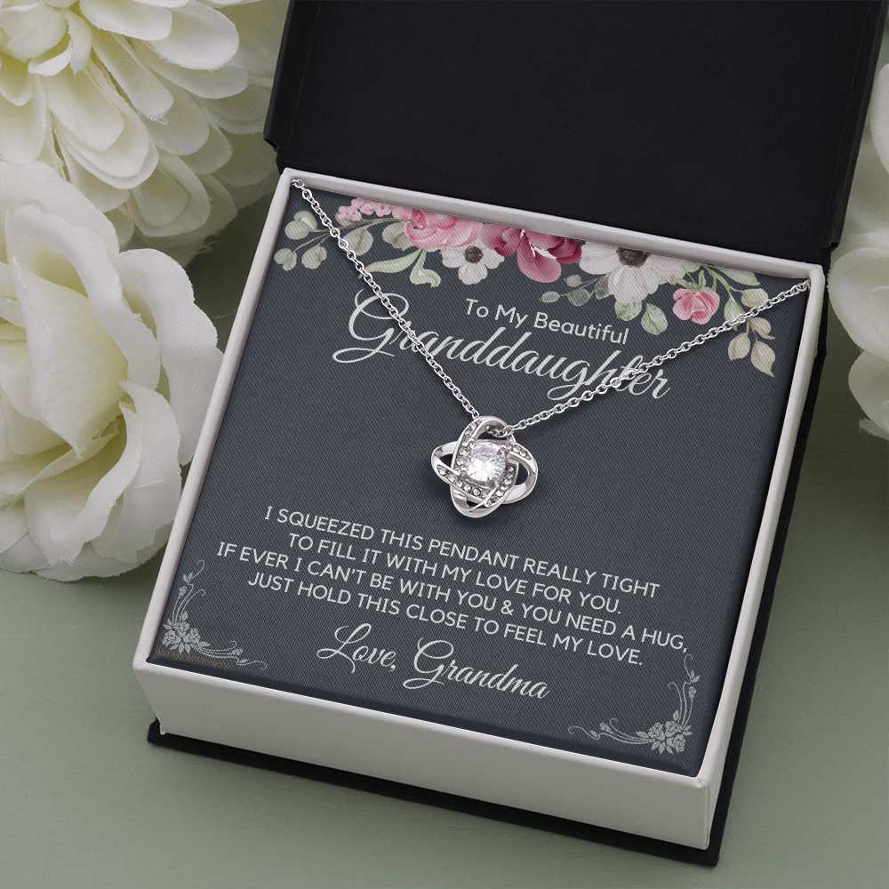 Granddaughter Gifts from Grandma, Gift for Graduation, Birthday, Mother's Day, Anniversary, 14K Necklace, lkeGDFGM30