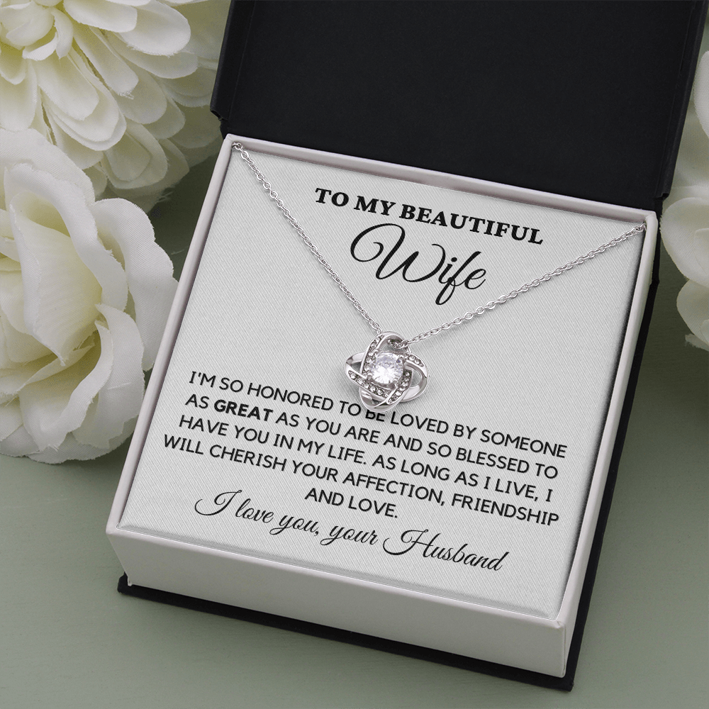 Wife from Husband - Love and Friendship Necklace -wfh-17