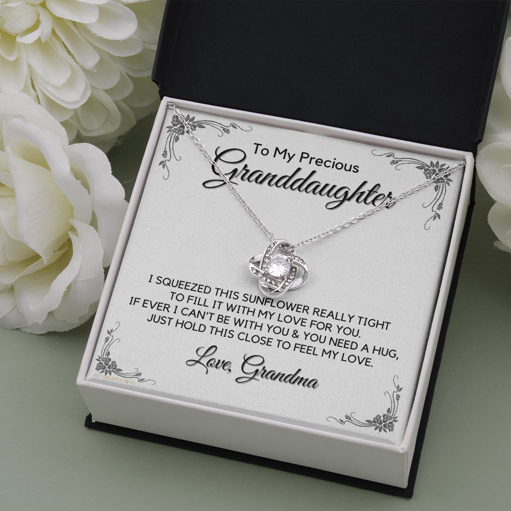 Granddaughter Gifts from Grandma, Gift for Graduation, Birthday, Mother's Day, Anniversary, 14K Necklace, lkeGDFGM24