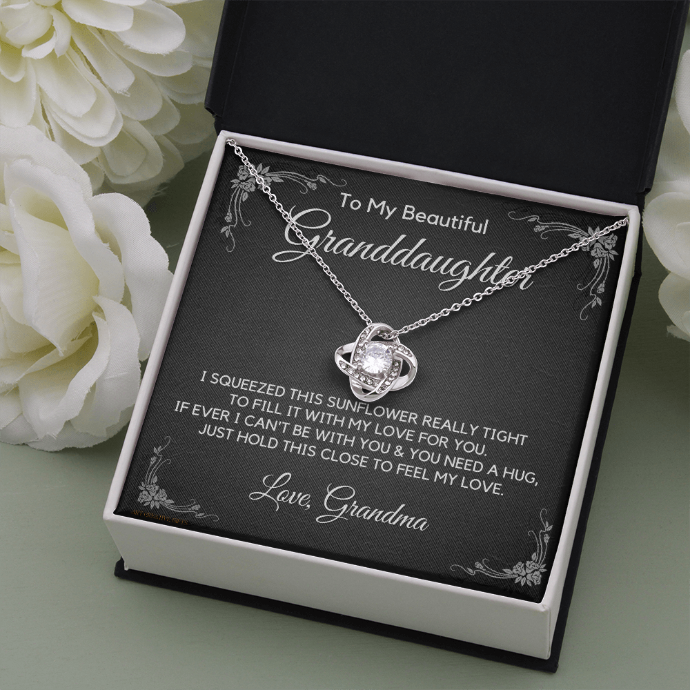 Granddaughter Gifts from Grandma, Gift for Graduation, Birthday, Mother's Day, Anniversary, 14K Necklace, lkeGDFGM25